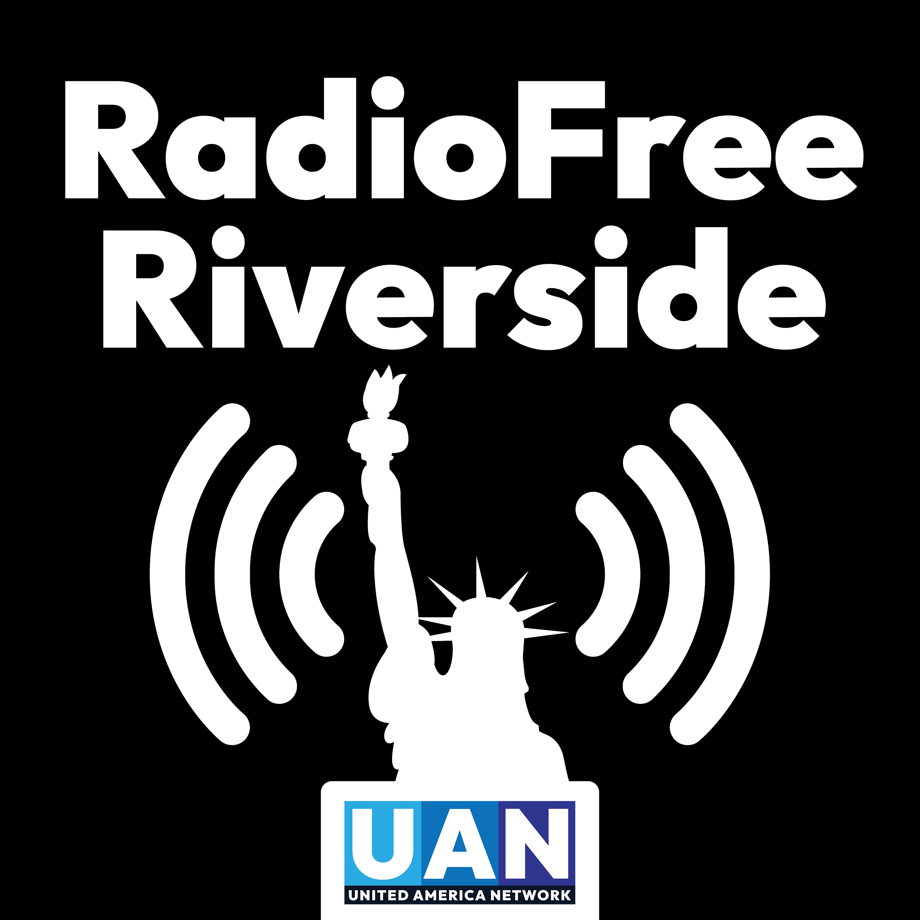 Radio Free Riverside show identity.